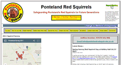 Desktop Screenshot of pontelandredsquirrels.co.uk